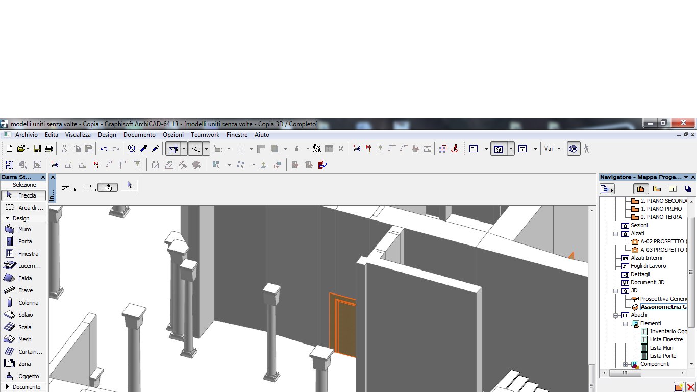Archicad: alcuni dati forniti dal materiale cartaceo non sono attendibili, ad es. la scala non potrebbe svolgere la sua funzione